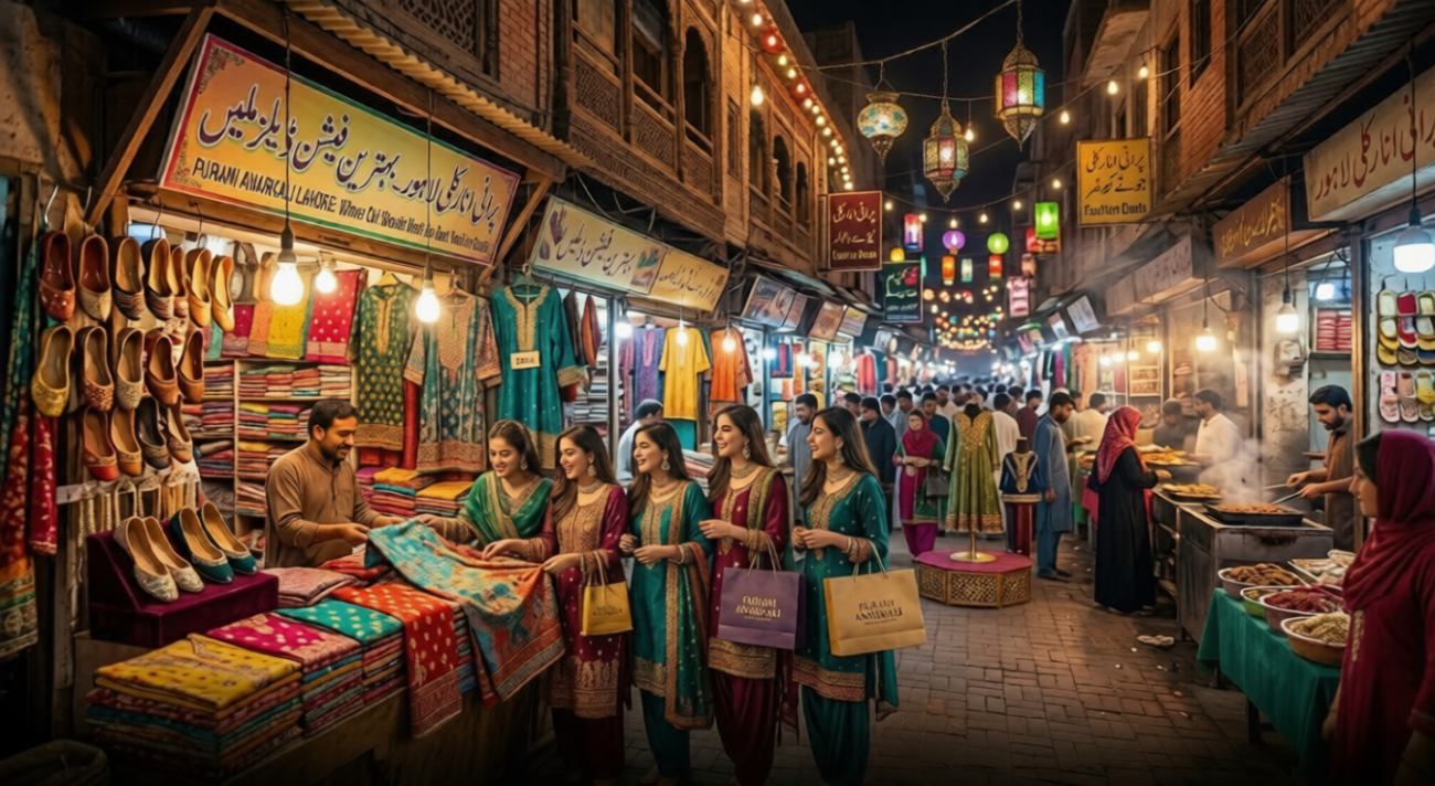 Purani Anarkali Lahore: Where Old Streets Meet the Best Fashion Deals