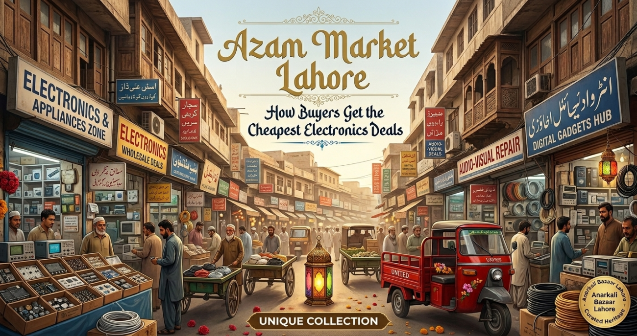 Azam Market Lahore – How Buyers Get the Cheapest Electronics Deals