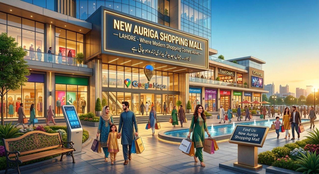 New Auriga Shopping Mall Lahore