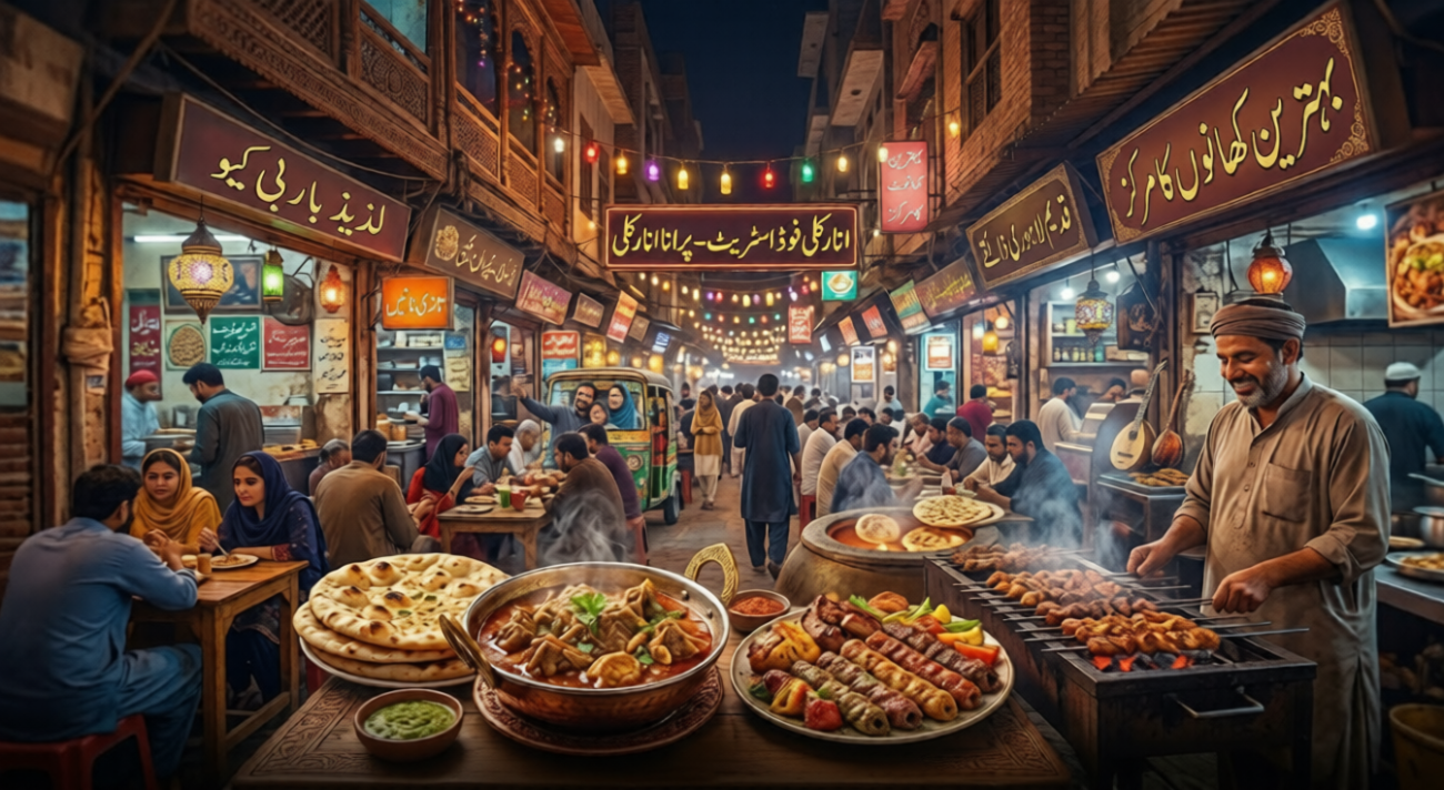 Old Anarkali Food Street Lahore