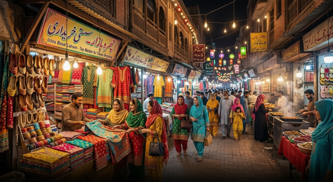 Ichra Bazar Lahore – Top Market for Cheap Shopping