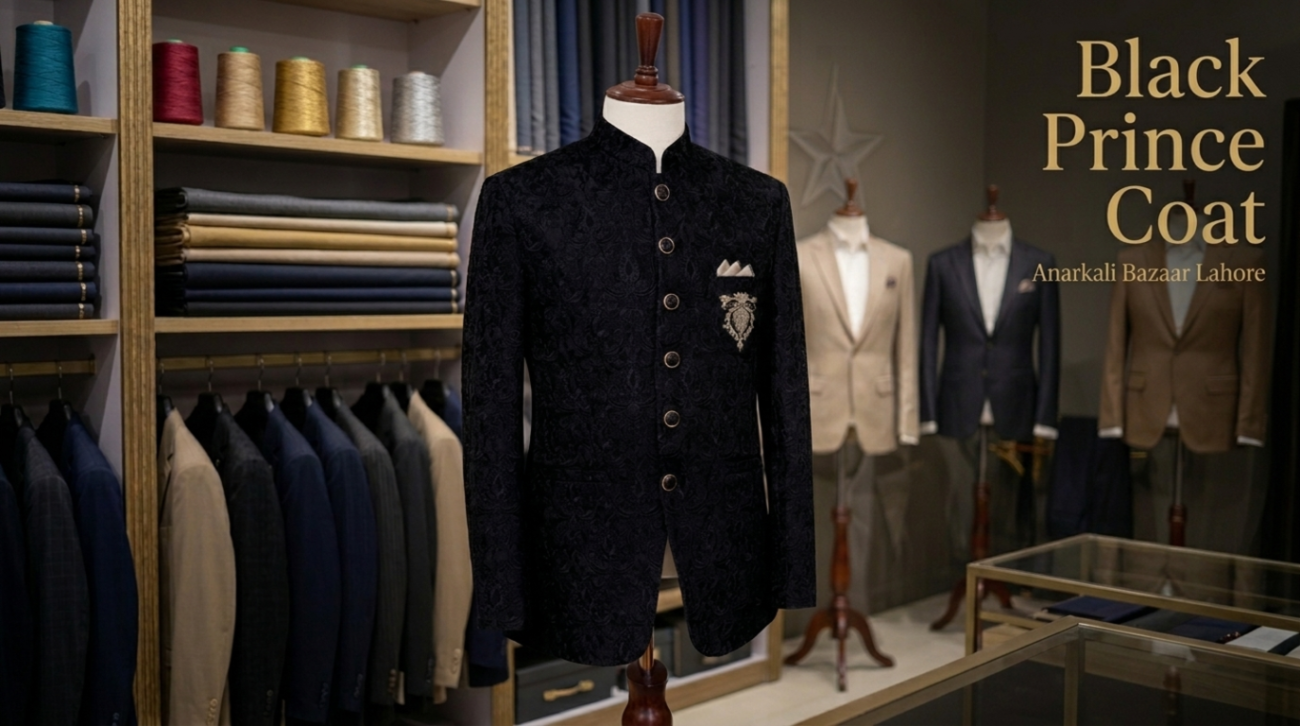 Black Prince Coat – Dress Like Royalty on Your Wedding Day