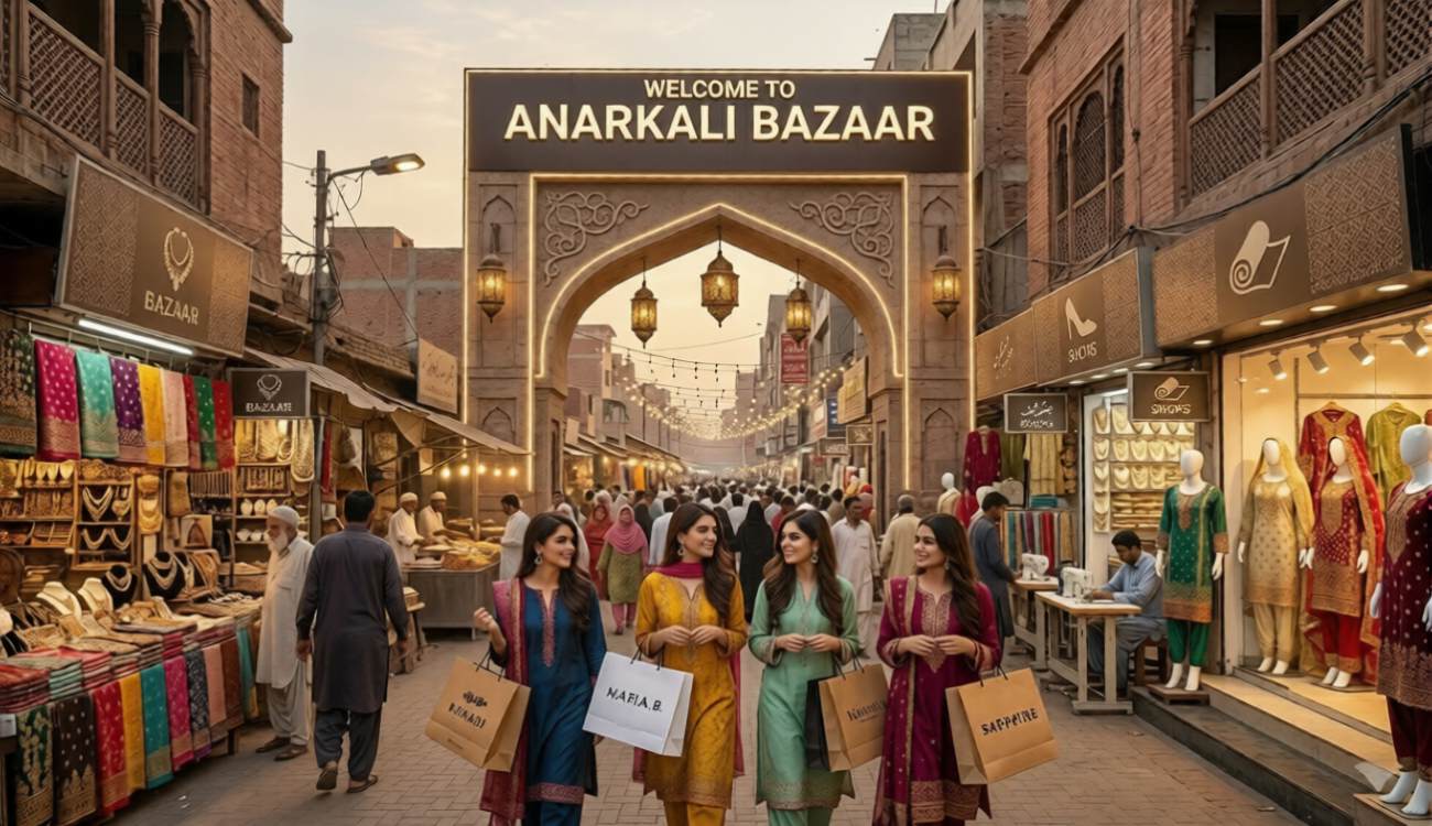 Anarkali Bazaar Lahore
